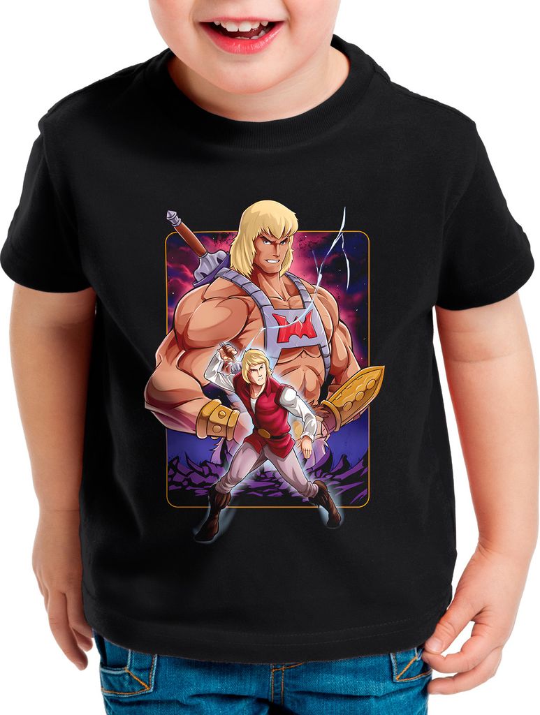 style3 Prince of Eternia T-Shirt für Kinder he master universe man anime
