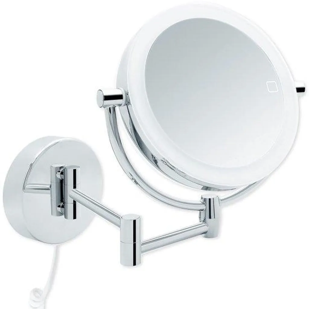 Miroir de maquillage LED mural : fini les ombres avec le zoom 3x et 7x