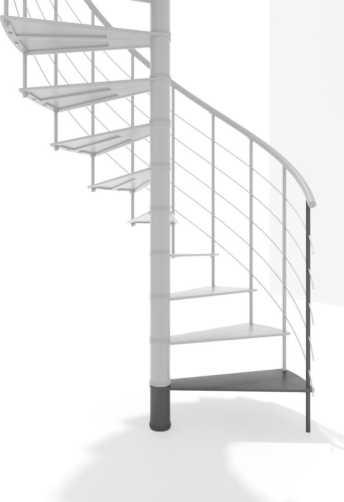 Minka Höhenerweiterung für Milano 120cm Durchmesser Grau