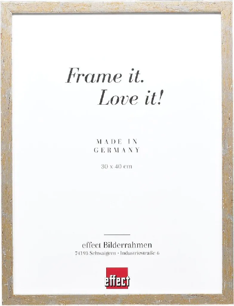 Cornice Artistica 40x50 Legno Profilo 51 Argento Antico Effect