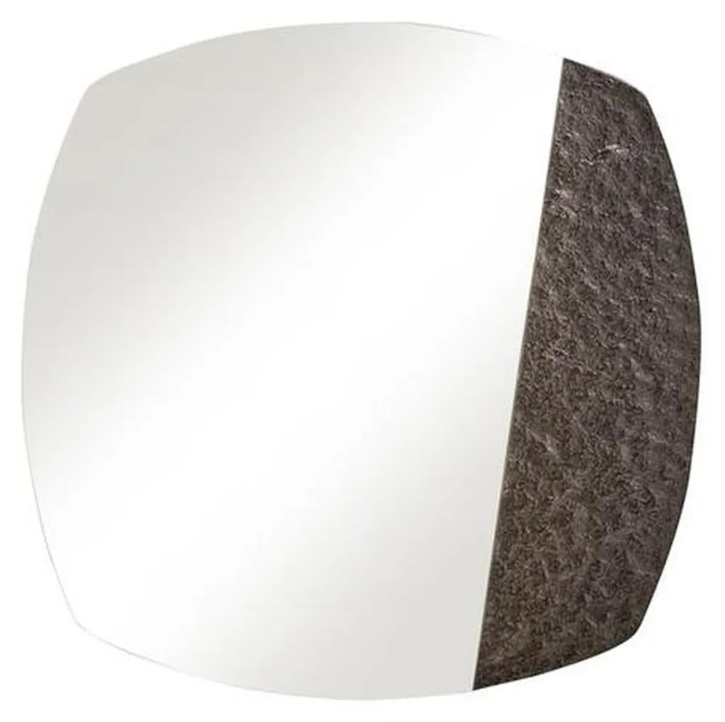 Miroir transparent en verre au design moderne et élégant pour salon