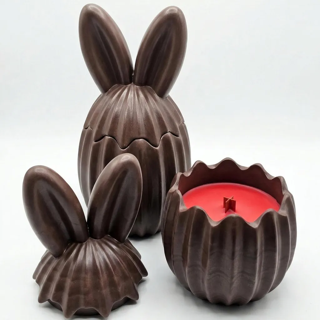 Bougie parfumée Čoko Zajac Marron Cerise et Amande NOBAMO KP39722