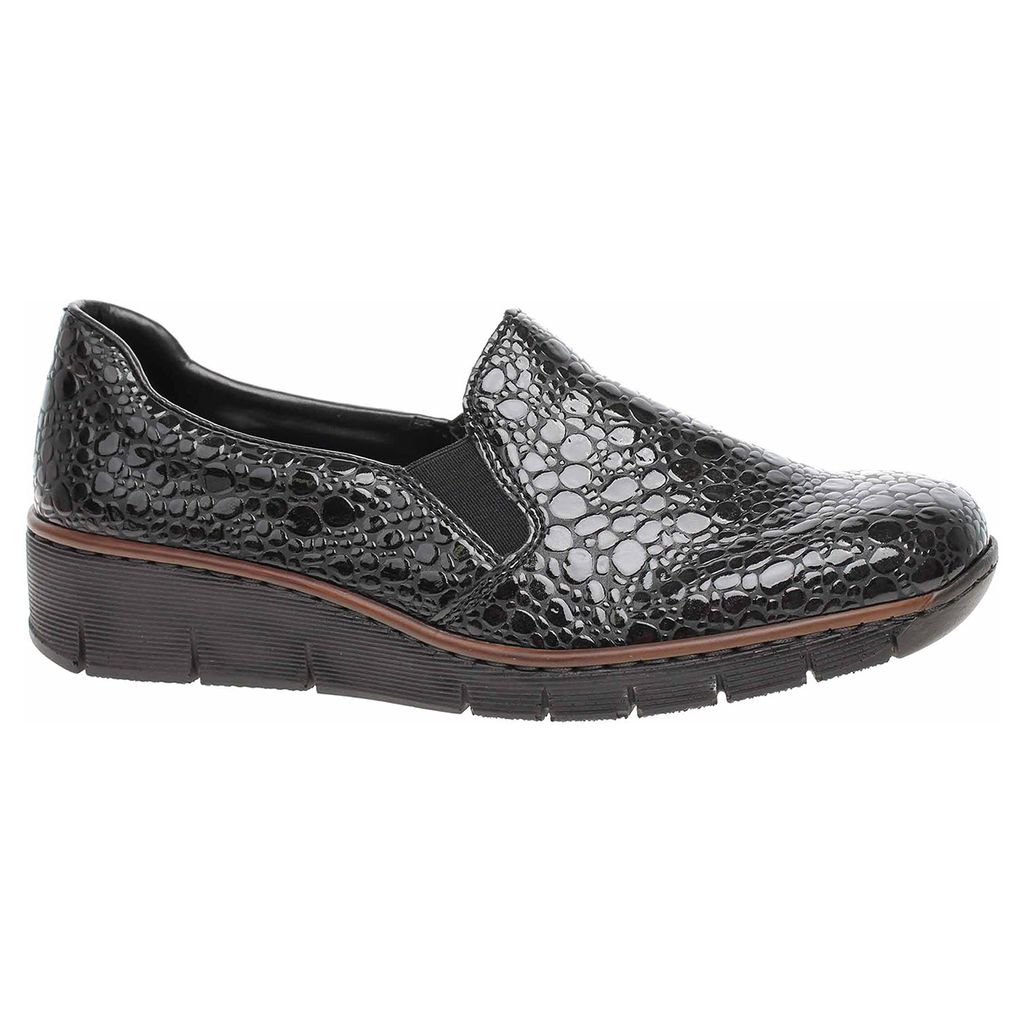 Rieker Damen Halbschuhe 53766-45 grau 40 Produktbild 