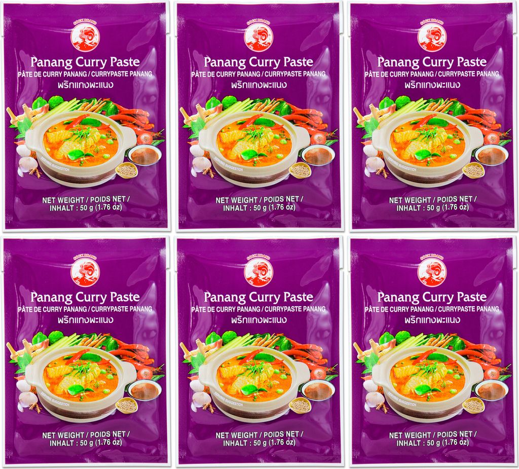 6er-Pack COCK Panang Currypaste (6x 50g) | Panang Curry Produktbild 