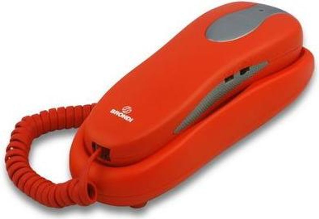 Telefono Analogico Brondi Nemo con Filo Tasti Rosso Immagine del prodotto 