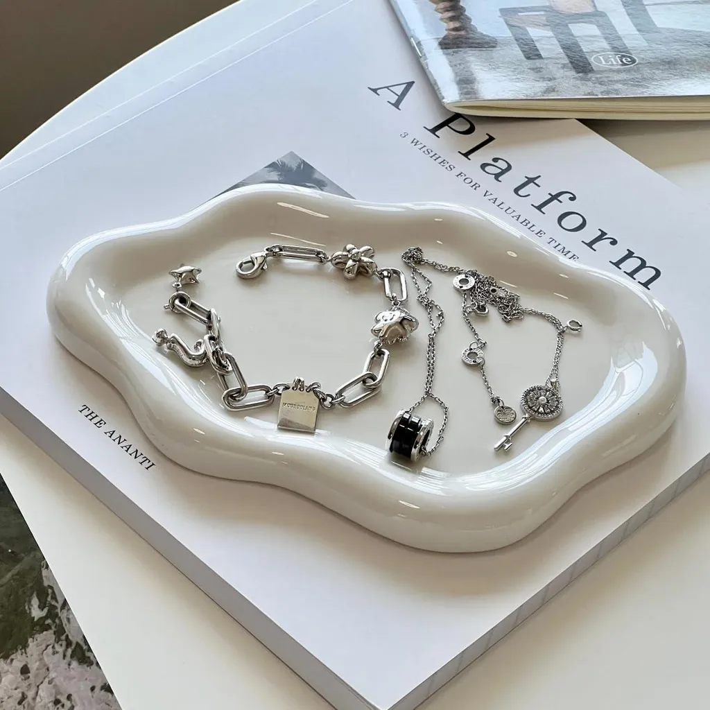 Coffret bijoux céramique pour table de nuit - Rangement petit format