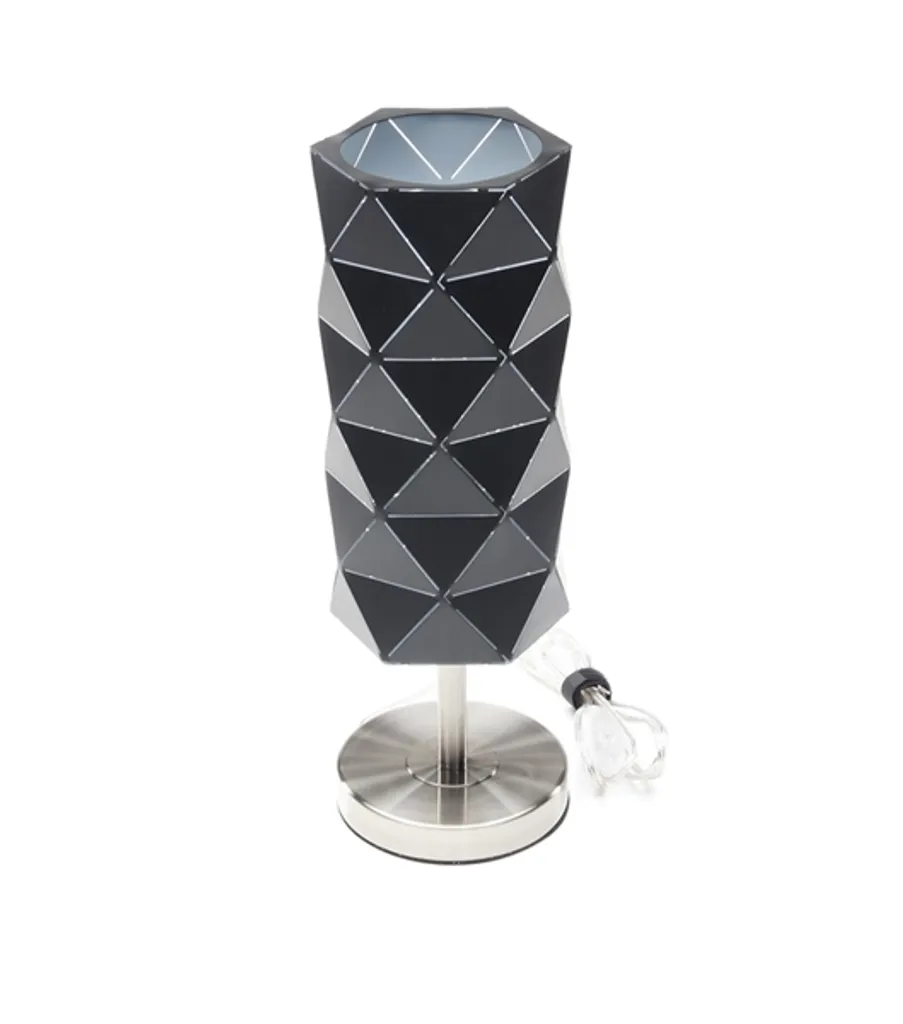 Lampe de Table Asterope Linear Noir : Finis les Reflets sur Bureau