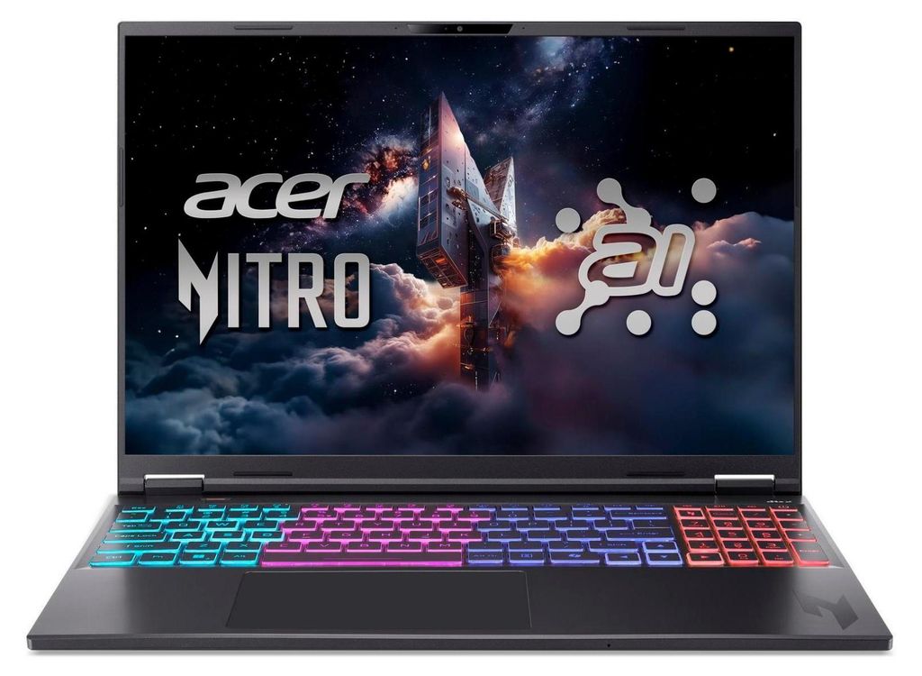 Acer Nitro 16S AI AN16S-61 - AMD Ryzen AI 9 365 / 2 GHz - Win 11 Home - GeForce RTX 5070 - 32 GB RAM
