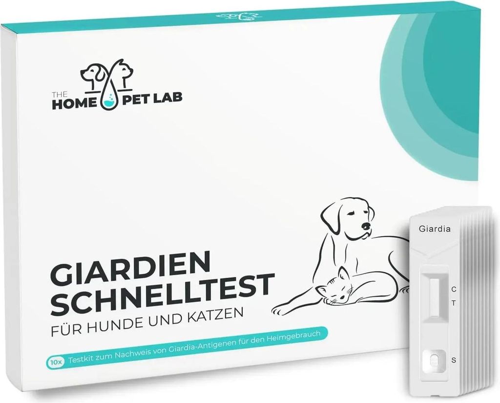 HomePetLab Giardien Schnelltest für Hunde, Katzen & Produktbild 