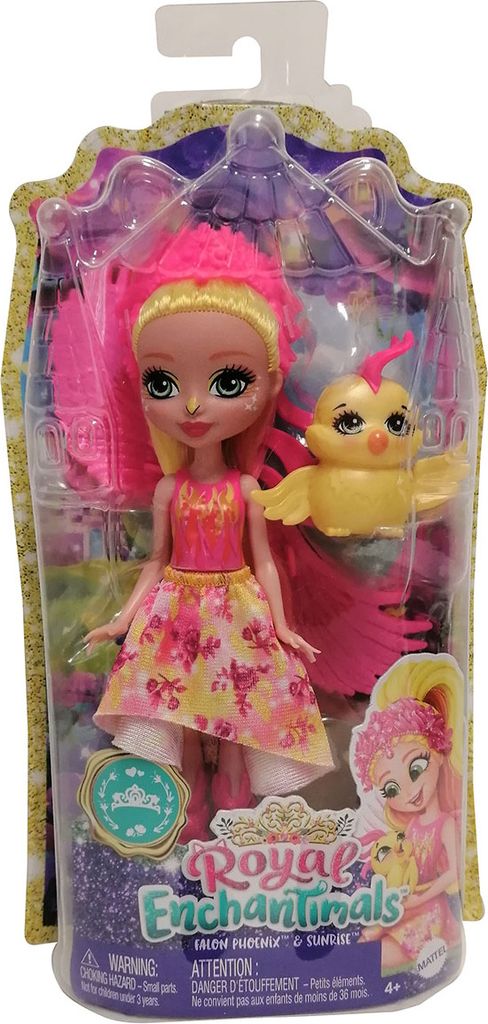Enchantimals Royals Falon Phoenix Puppe & Sunrise Zdjęcie produktu 