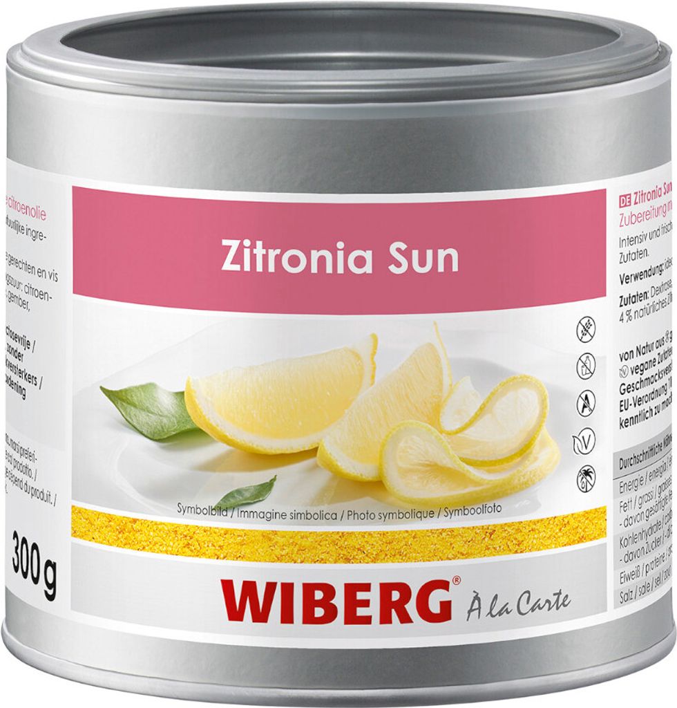 Wiberg Zitronia Sun spezia con olio di limone naturale Immagine del prodotto 
