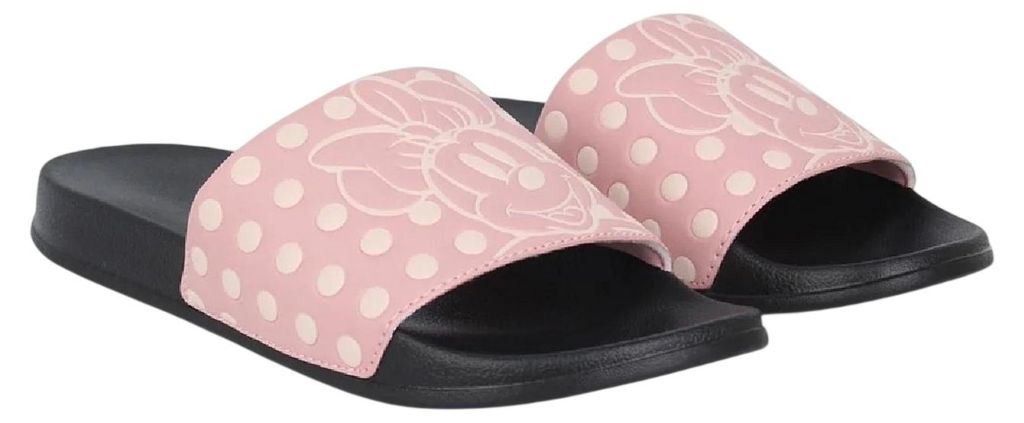 Minnie Mouse - Badesandale für Damen, Leder GT23537 (39 EU) (Pink)