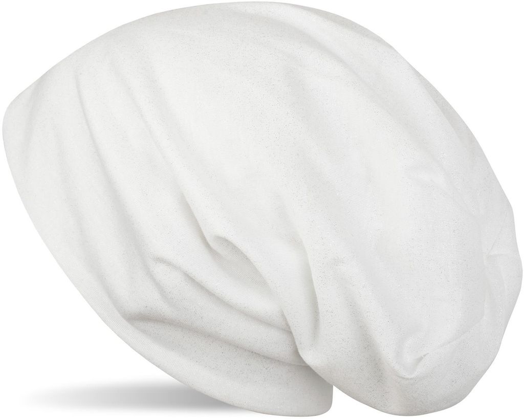 styleBREAKER Damen Beanie Mütze mit All Over Glitzer in Produktbild 