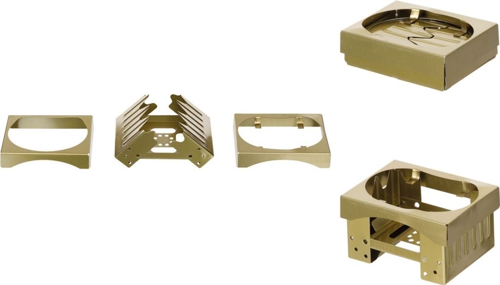 MFH Klappkocher, Set, 3-teilig Ohne Gaskartusche