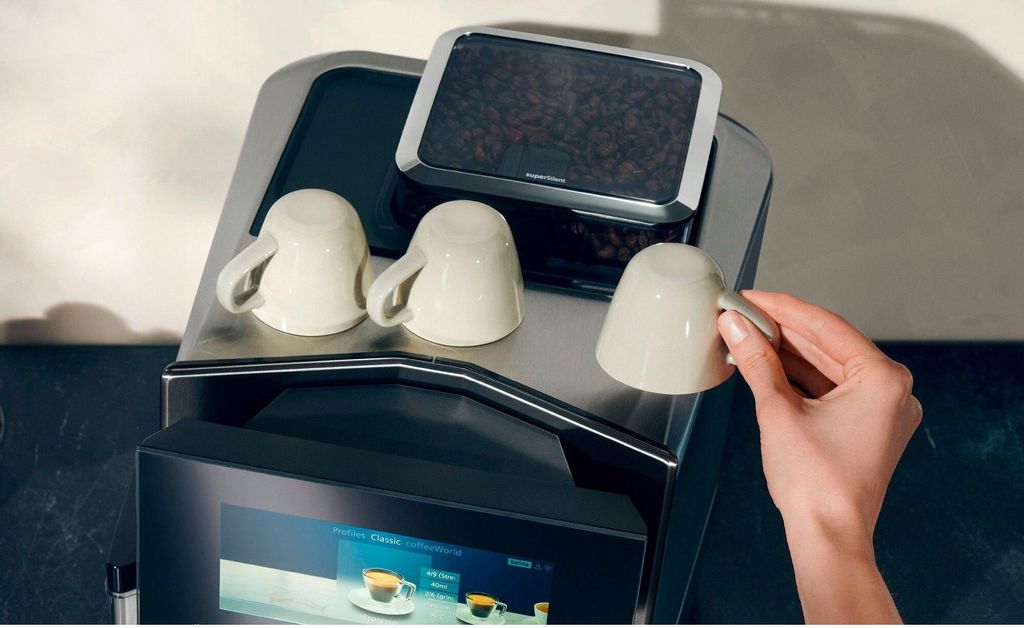 Siemens EQ.900 TQ903D03 Plně automatický kávovar z nerezové Obrázek produktu 3