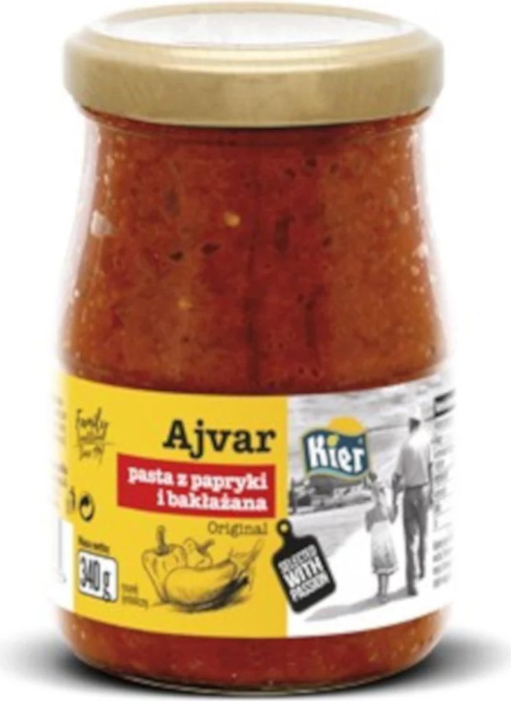AJVAR pasta z papryki i bakłażana 340g/370ml Zdjęcie produktu 