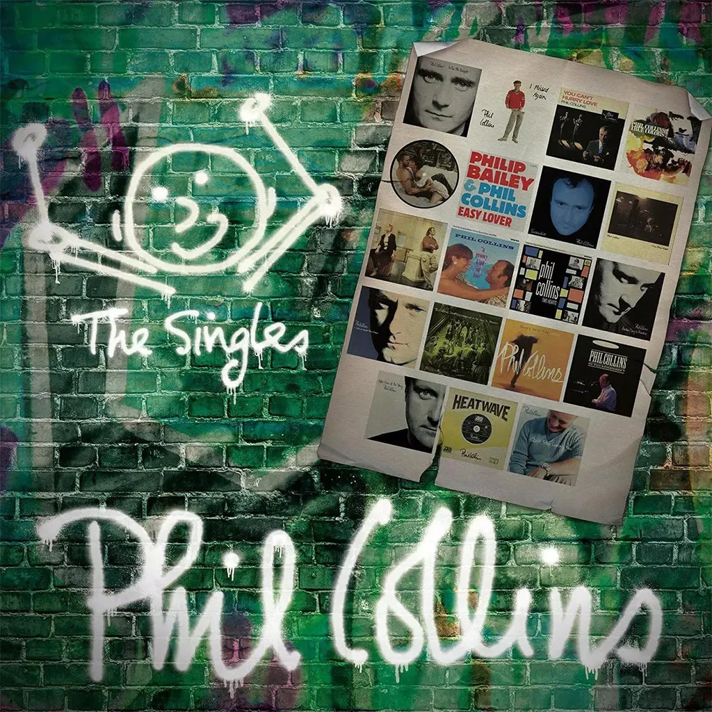 Phil Collins The Singles Réédition 2 LP - Idéal pour Platine et Collection