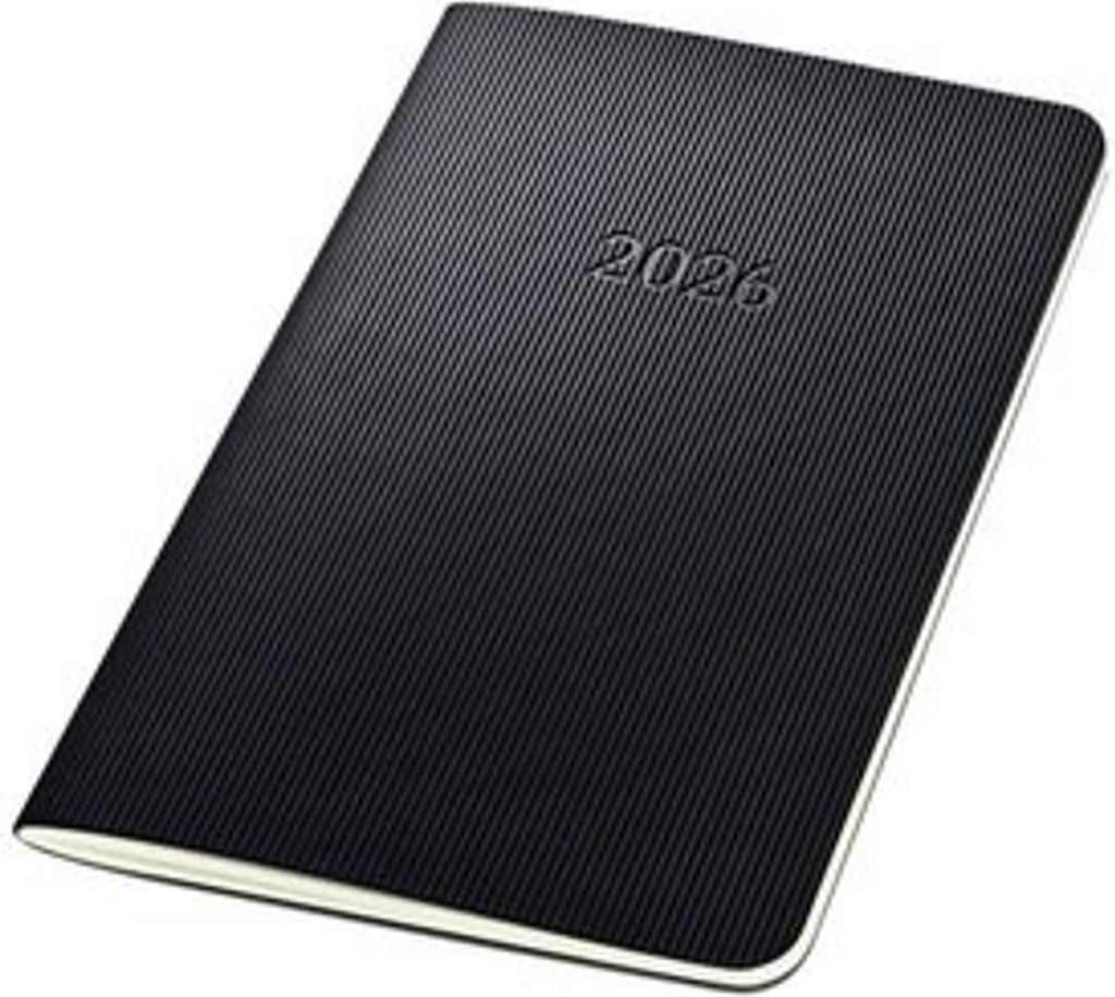 sigel Taschenkalender Conceptum 2026 ca. DIN A6 schwarz