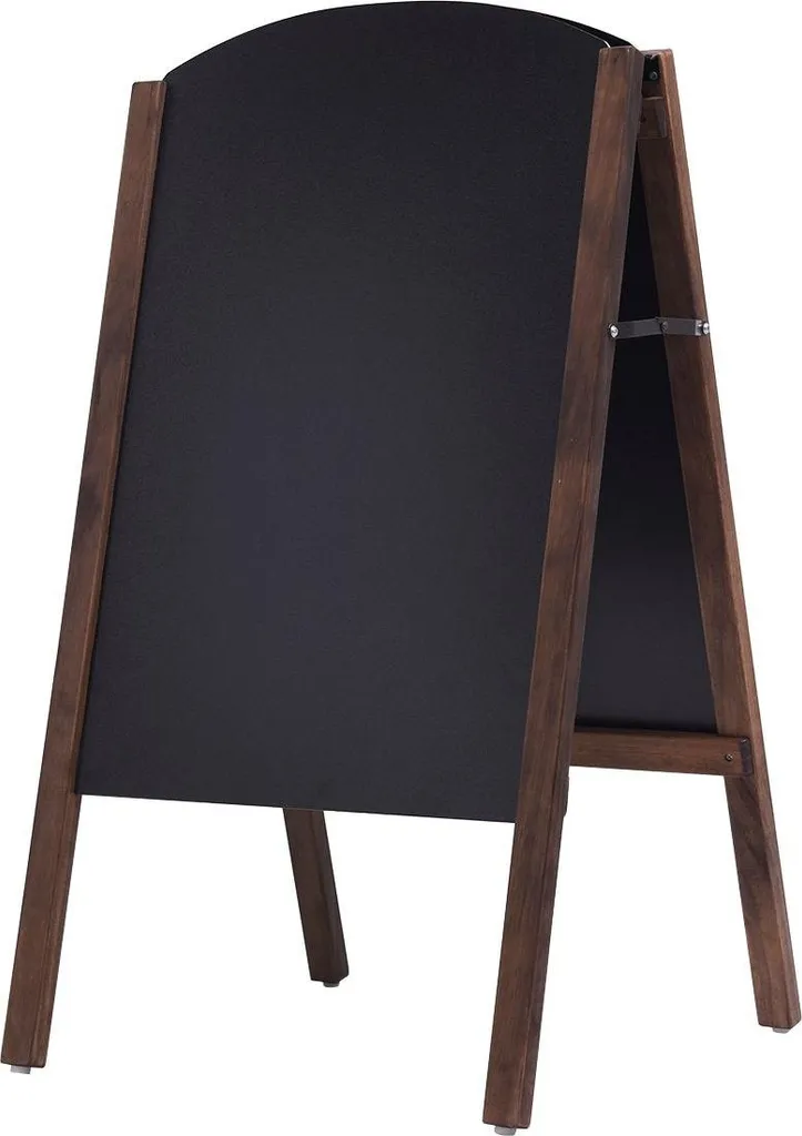 Chevalet de Trottoir en Ardoise Double Face 45x80 cm Style Bistrot Chic