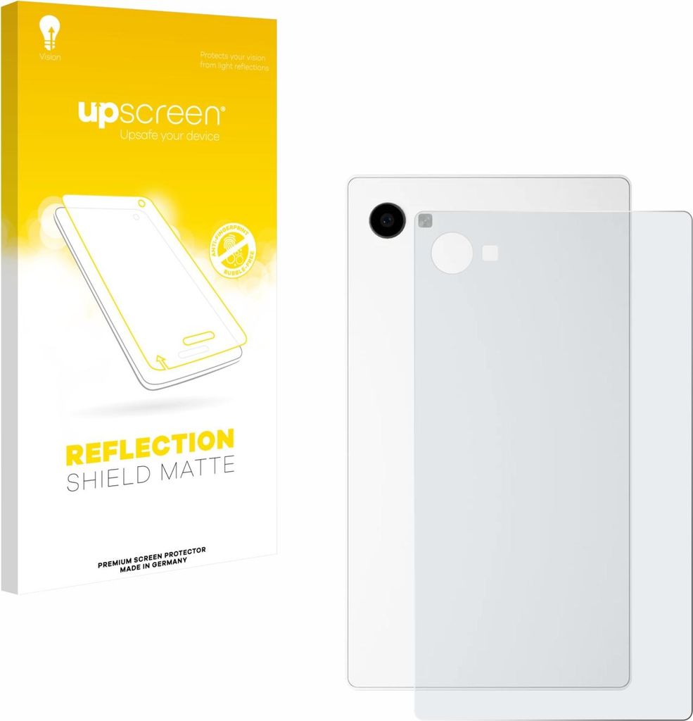 upscreen Schutzfolie für The Minimal Company minimal phone (Rückseite) Displayschutz Displayschutzfolie Folie Matt Entspiegelungsfolie