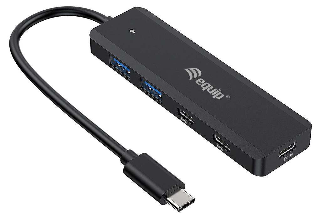 Equip USB-C 4-Port USB 3.2 Gen 1 Hub, USB-C x 2, USB-A x 2 Produktbild 