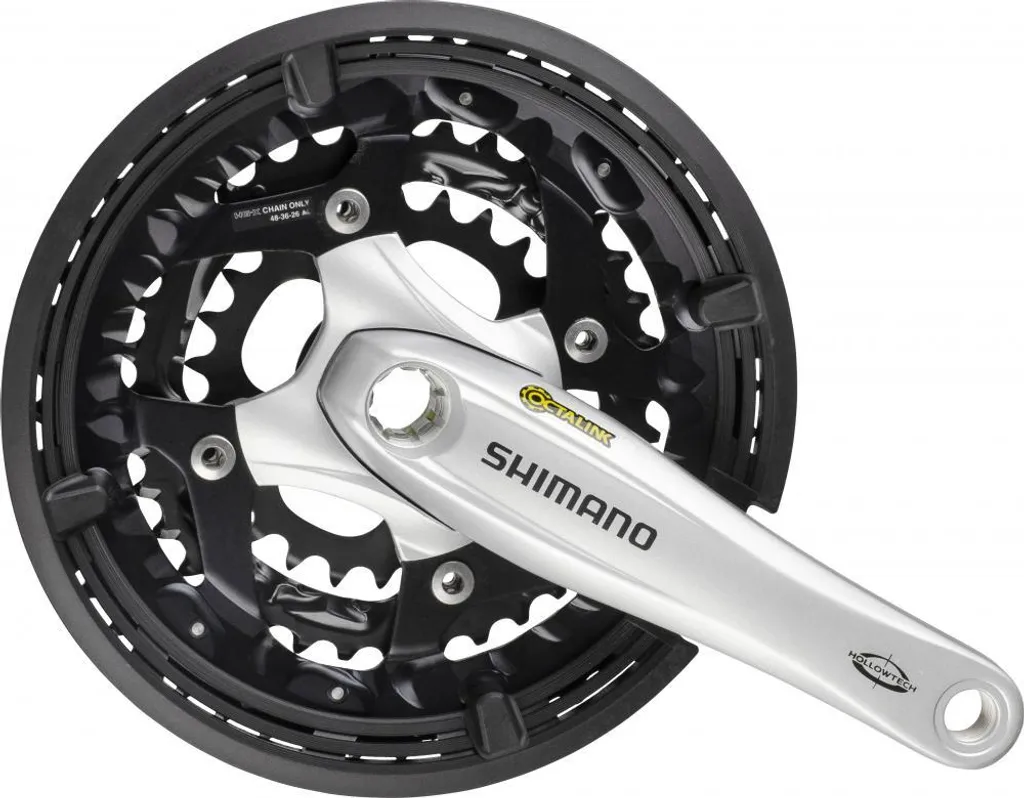 Pédalier Triple Plateaux Shimano FC-T521 pour Vélo de Trekking