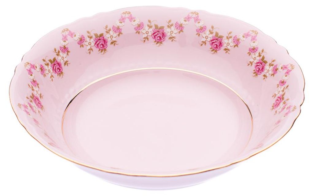 Compotier, 16 cm, porcelaine rose, fleurs, Leander Image du produit 