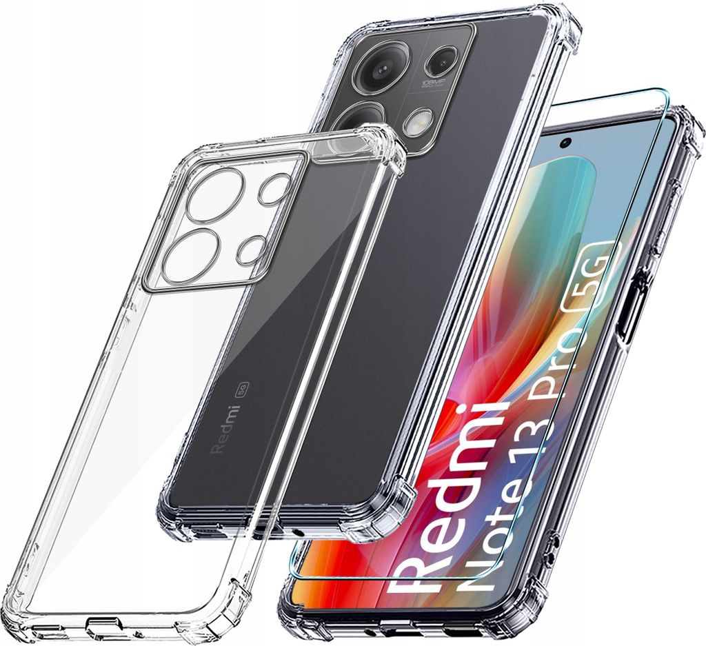 Pouzdro pro Xiaomi Redmi Note 13 Pro 5G ANTI-SHOCK CLEAR Obrázek produktu 