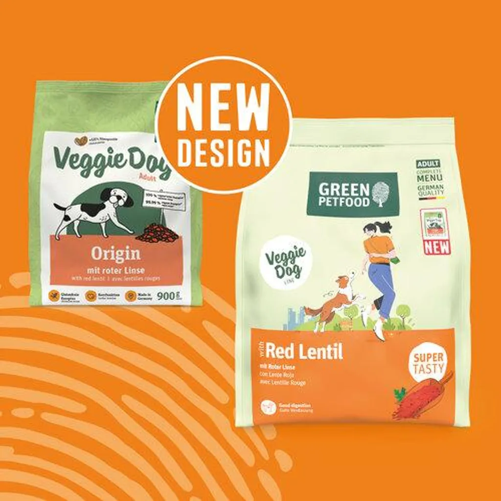 Alimentation complète pour chien sensible Green Petfood Red Lentil 10kg