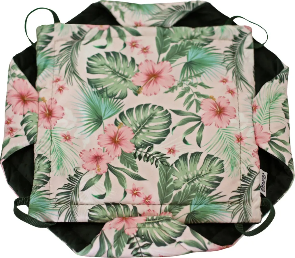 Hamac Nid d'Abeille Respirant Motif Fleur d'Hibiscus Kraina Tuptuś
