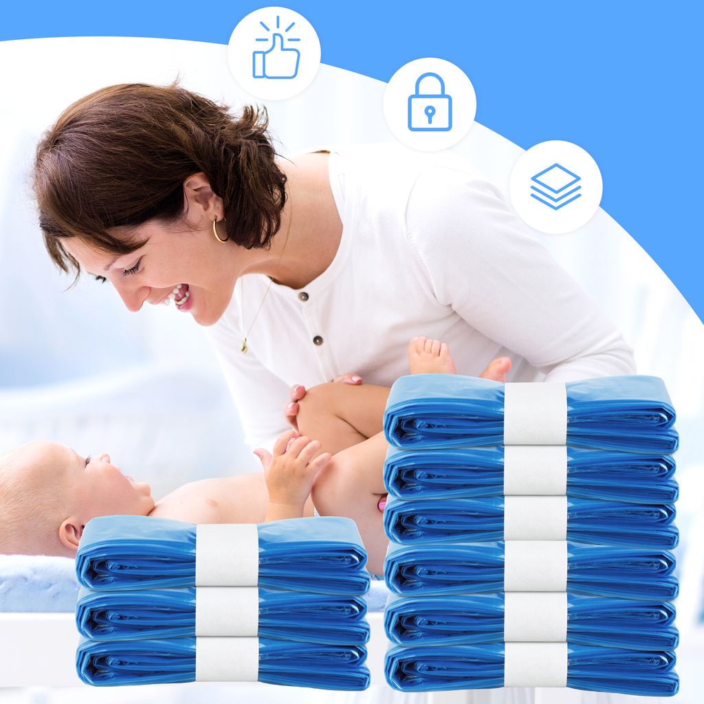 4 Stück Windeltüten, Nachfüllpackungen Mit Babyd Produktbild-Vorschau 10