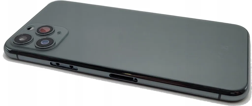 Cadre de Châssis iPhone 11 Pro Max Vert avec Vitre Arrière Pré-installée