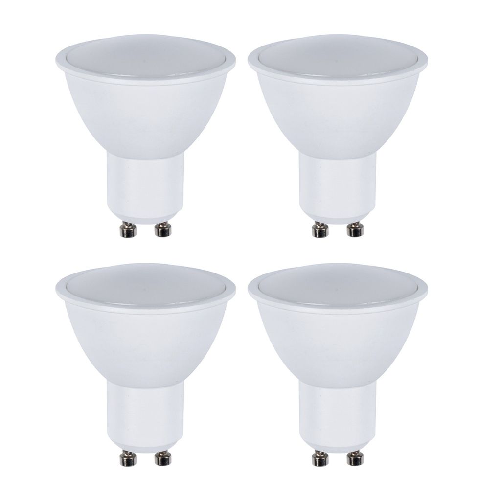 LED-Leuchtmittel, GU10-Spots, 8W, 3000K Warmweiß 710lm, Abstrahlwinkel 120° Reflektorlampen, Nicht dimmbar, (4 Stück)