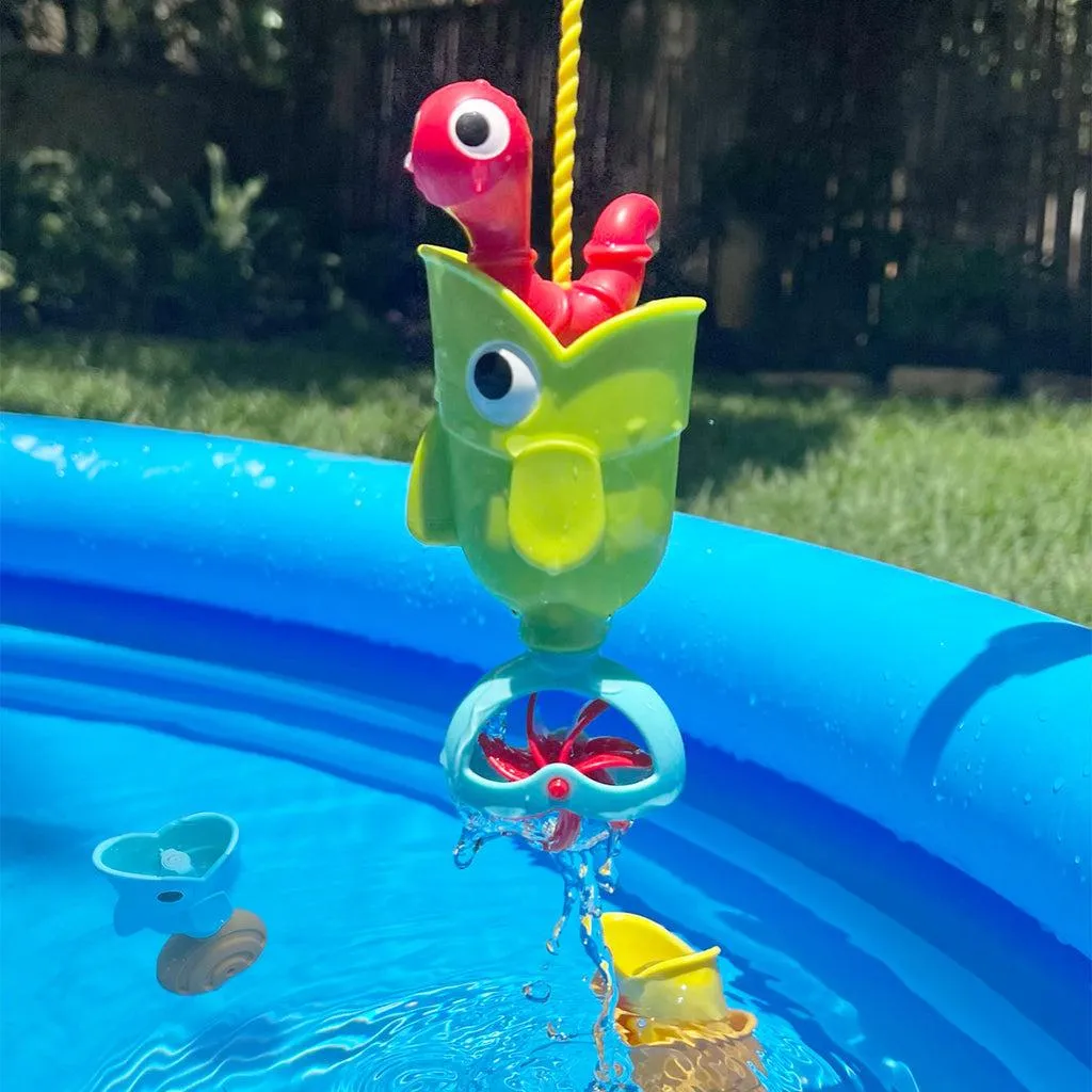 Fini les pleurs au bain avec le Jouet Attrape-poissons interactif