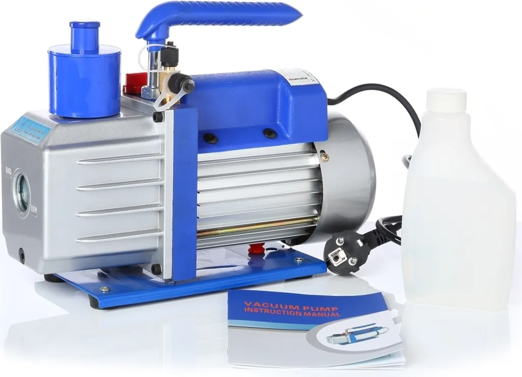 Pompe à vide 230V haute capacité 127 L/min avec contrôle du vacuomètre