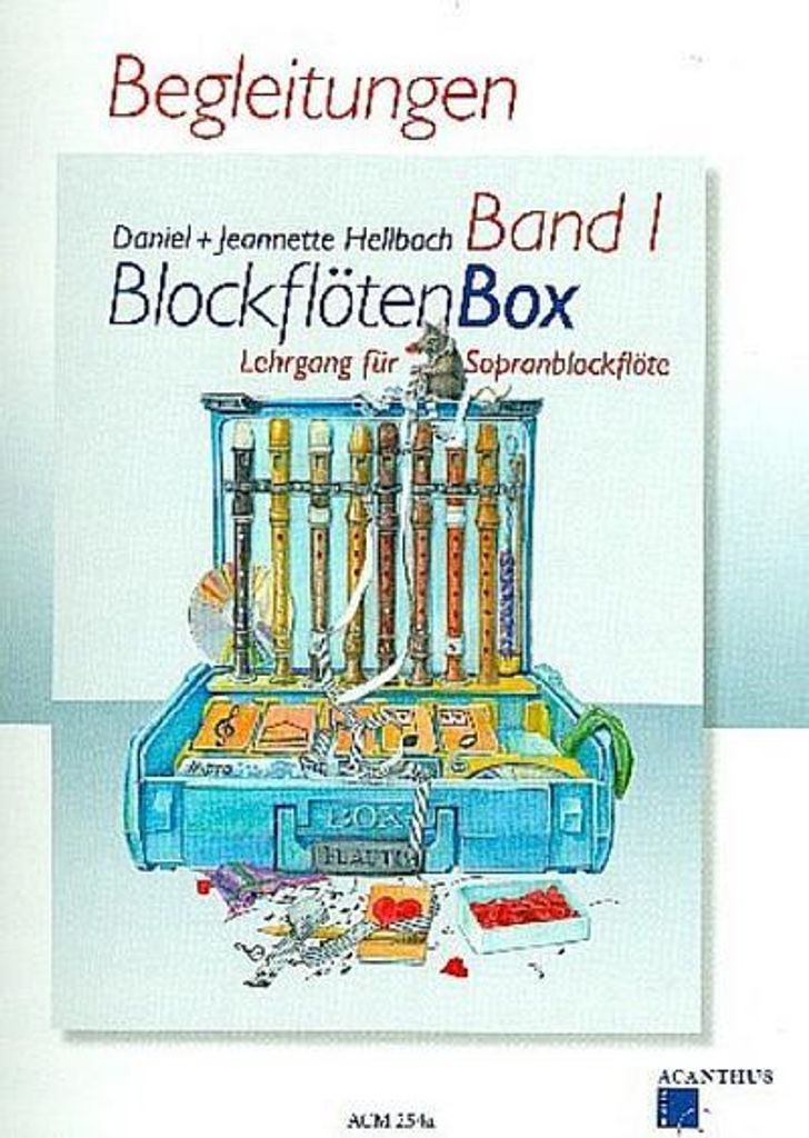 BlockflötenBox 1 - Begleitungen Band 1 Produktbild 