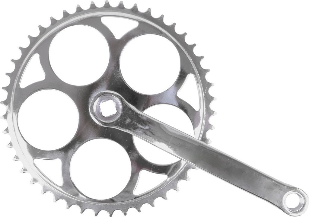 Kettenradgarnitur, 1-Gang, 170 mm Stahl-Kurbel, Produktbild 