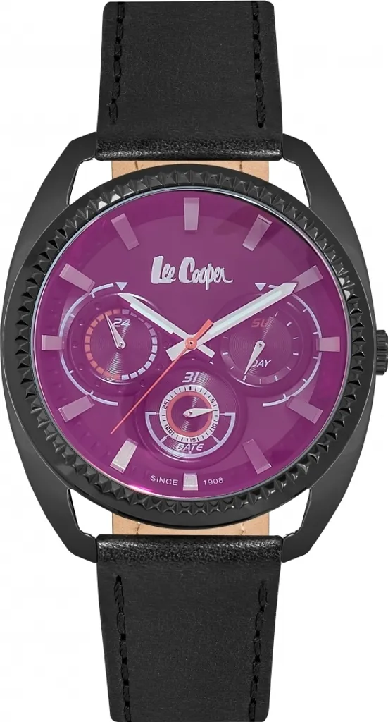 Montre Homme Lee Cooper LC06664.651 Lilas : Alliez enfin Style et Qualité
