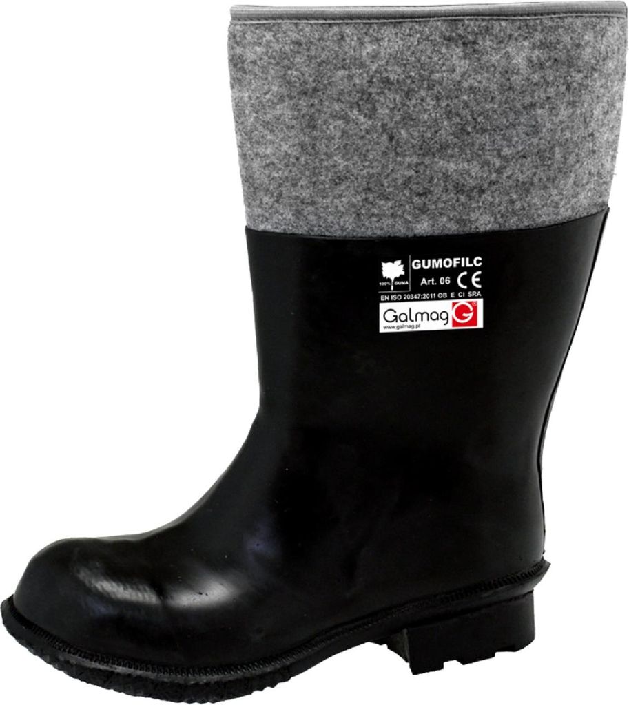 Filzstiefel 100 % Gummi Grösse 44 - Bhp But-Fg44