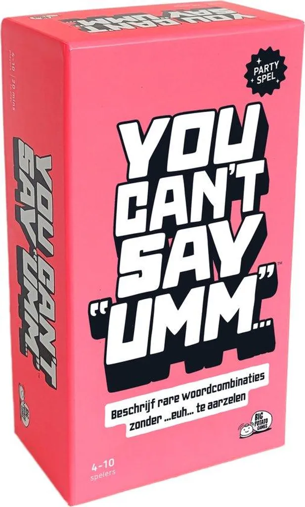 Jeu You Can't Say Umm Big Potato Games pour Famille et Amis - Fun