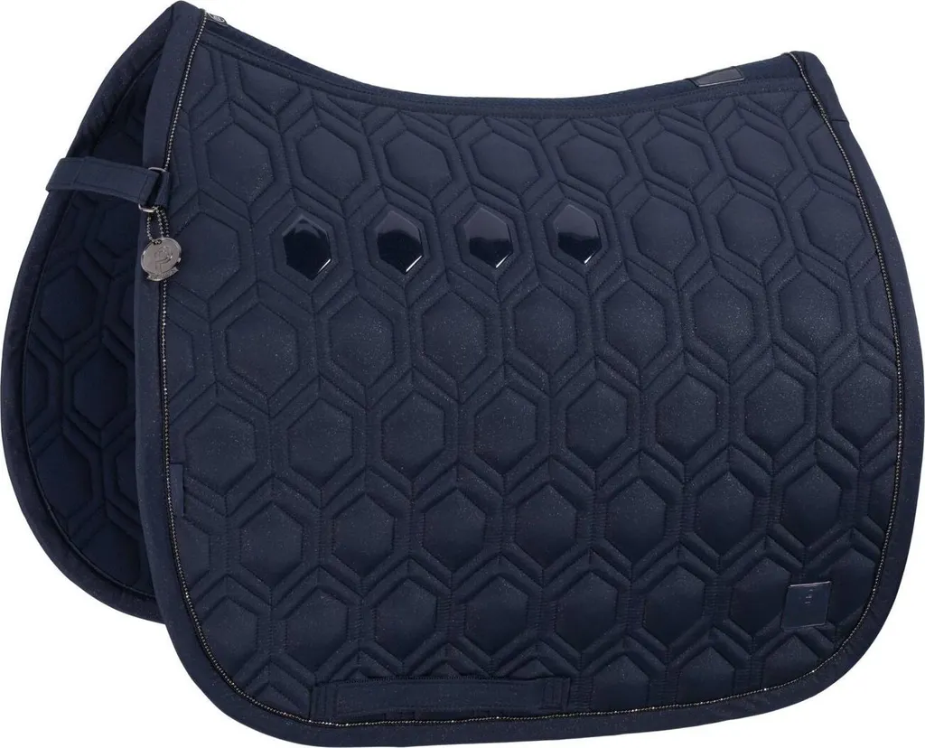 Chabraque de Concours Eskadron Platinum 24 Sparkle Emblem pour Cheval