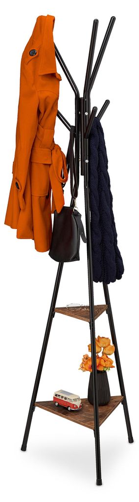 Relaxdays Portemanteau de style industriel, L 181,5 x P 50 Image du produit 