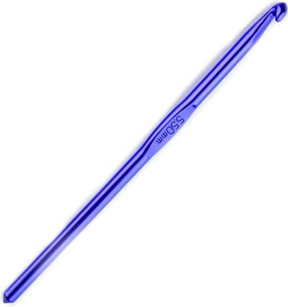 Aluminium Häkelnadel Stärke 5,5 mm