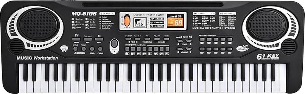 Kinderkeyboard 61 Tasten, Lernspielzeug, Piano Keyboard, Produktbild 