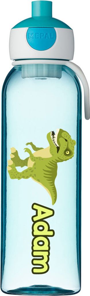 Wasserflasche für Kinder Personalisiert mit Namen zur Schule Kindergarten Sportflasche für Getränke Auslaufsichere Trinkflasche mit einem starke...
