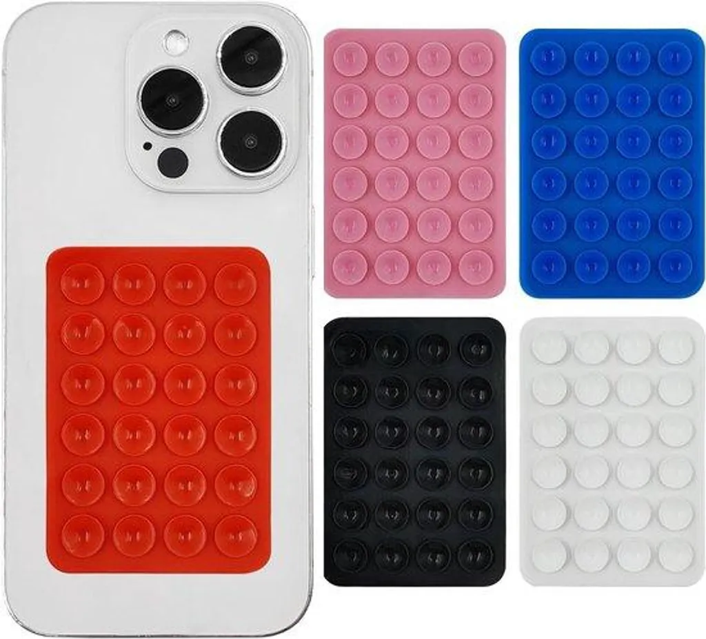 Ventouse en silicone avec adhésif double face haute adhérence x5