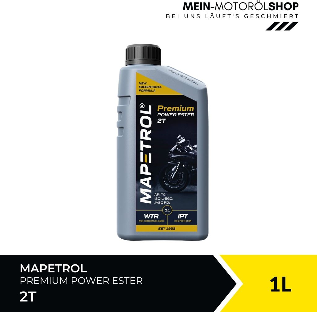Mapetrol Premium Power Ester 2T 1 Liter