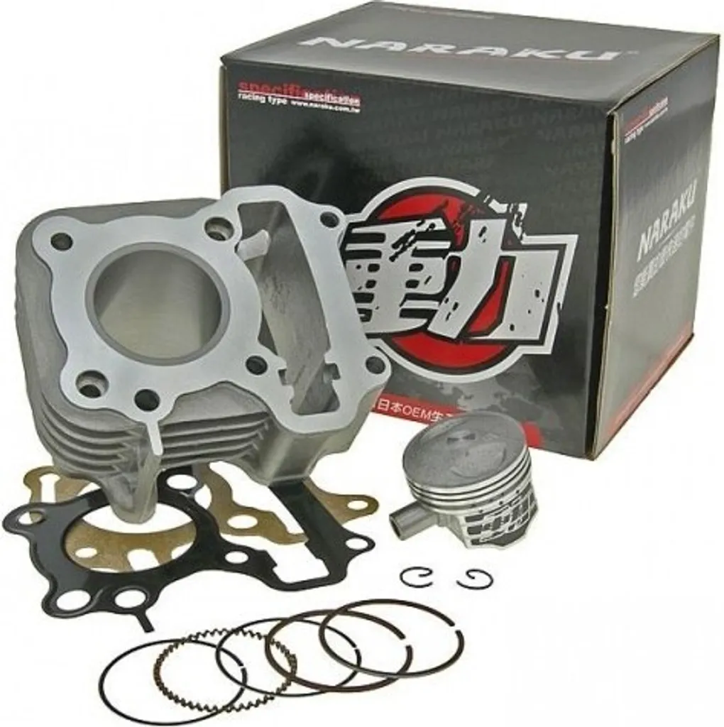 Haut moteur 65cc Naraku pour scooter SYM Mio 4 temps - Kit cylindre