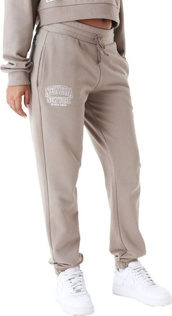 New Era Ladies Jogger Sweatpants ash brown - XS