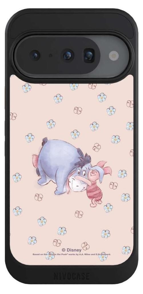 NIVOCASE Hülle für Google Pixel 10 Handyhülle NIVOcore Case Schwarz Disney Esel Winnie Puuh Ferkel